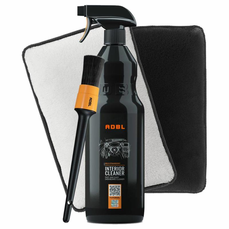 Zestaw ADBL Interior Cleaner 500ml + ADBL Round Detailing Brush 25mm + ADBL Scrub Bar | Sklep online Galonoleje.pl