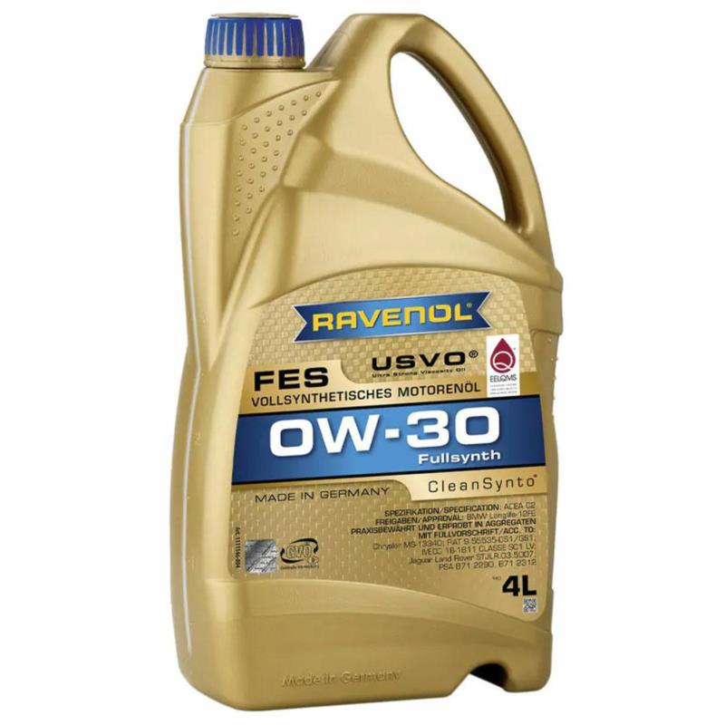 RAVENOL FES 0W30 USVO 4L - syntetyczny olej silnikowy | Sklep online Galonoleje.pl