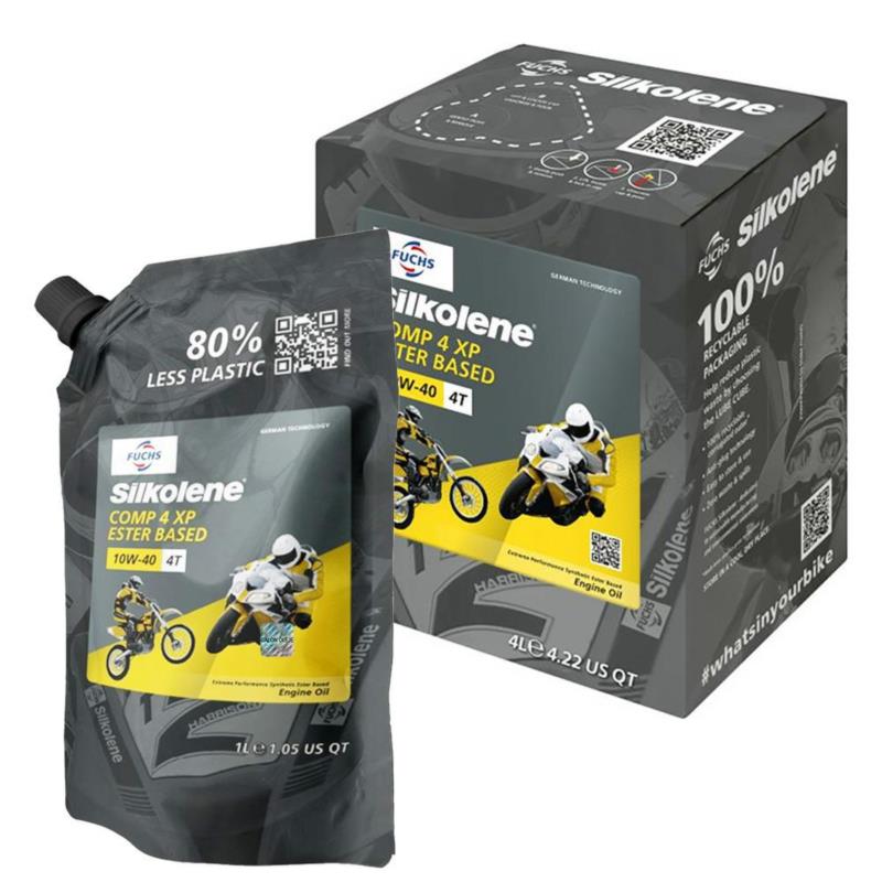 FUCHS Silkolene Comp 4 10w40 5L - olej motocyklowy półsyntetyczny | Sklep online Galonoleje.pl