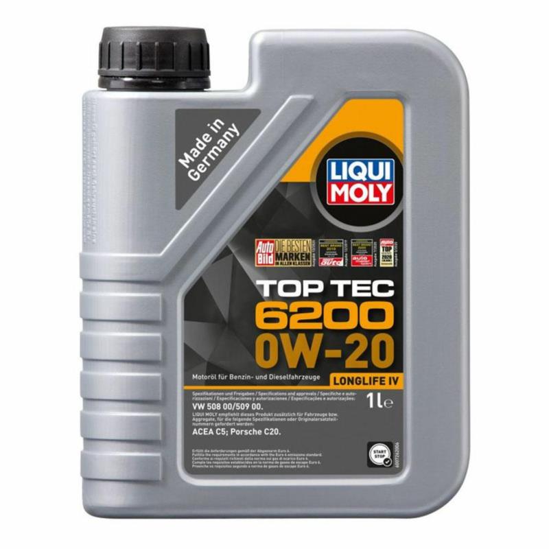 LIQUI MOLY Top Tec 6200 0w20 1L 20787 - syntetyczny olej silnikowy | Sklep online Galonoleje.pl
