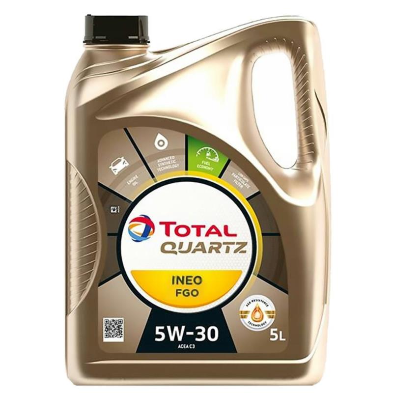 TOTAL QUARTZ Ineo FGO 5W30 5L - syntetyczny olej silnikowy (zastępuje R-Plus) | Sklep online Galonoleje.pl