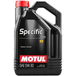 MOTUL Specific Renault RN 0720 5w30 5L - syntetyczny olej silnikowy | Sklep online Galonoleje.pl