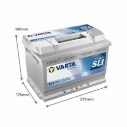 VARTA Dynamic SLI E11 74Ah 680A P+ – Akumulator 12V (Obudowa L3) | Sklep online Galonoleje.pl