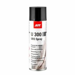 APP U300 2w1 – Masa natryskowa w sprayu i uszczelniacz (Baranek) Czarny 500ml