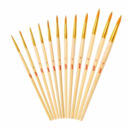 APP Liner Brush - zestaw okrągłych pędzli wyprawkowych 12szt. | Sklep online Galonoleje.pl