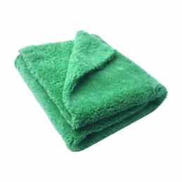 XPRO Elite Plush Edgeless Green 40x40cm – Mikrofibra bezszwowa 400gsm | Sklep online Galonoleje.pl