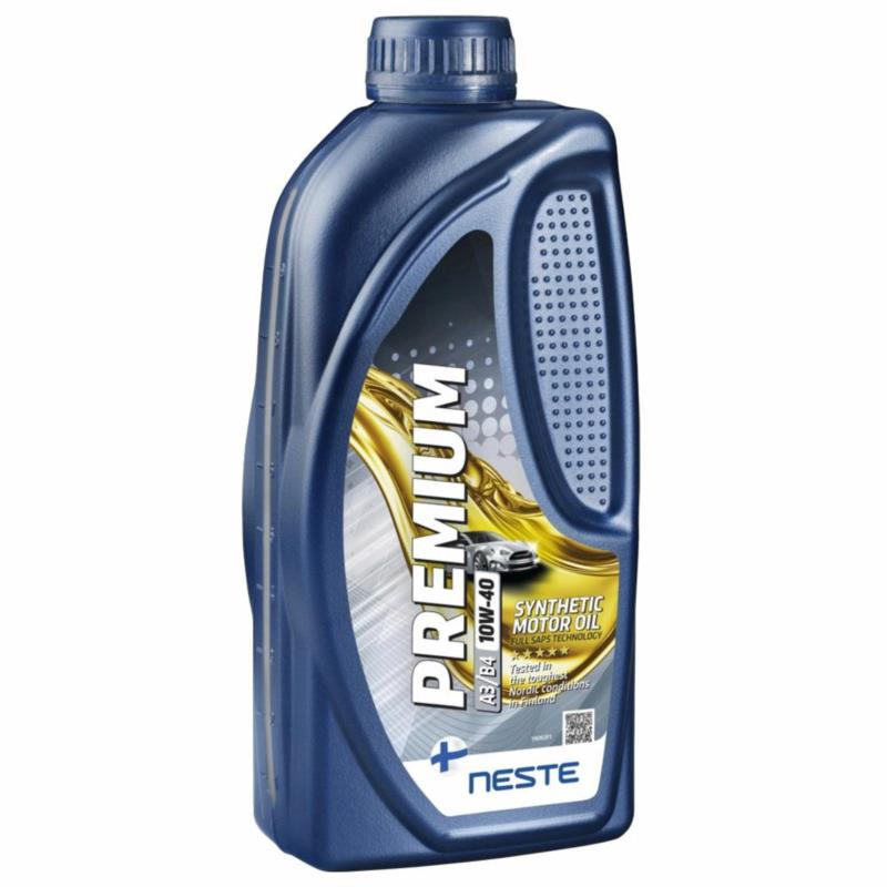 NESTE Premium A3/B4 10W40 1L – Syntetyczny olej silnikowy API SN | Sklep online Galonoleje.pl