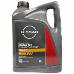 NISSAN Olej silnikowy 0W-20 C5 5L – Oryginalny do benzyny i diesla | Sklep online Galonoleje.pl