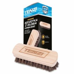 TENZI Szczotka do skóry z włosia końskiego – Drewniana, Miękka | Sklep online Galonoleje.pl