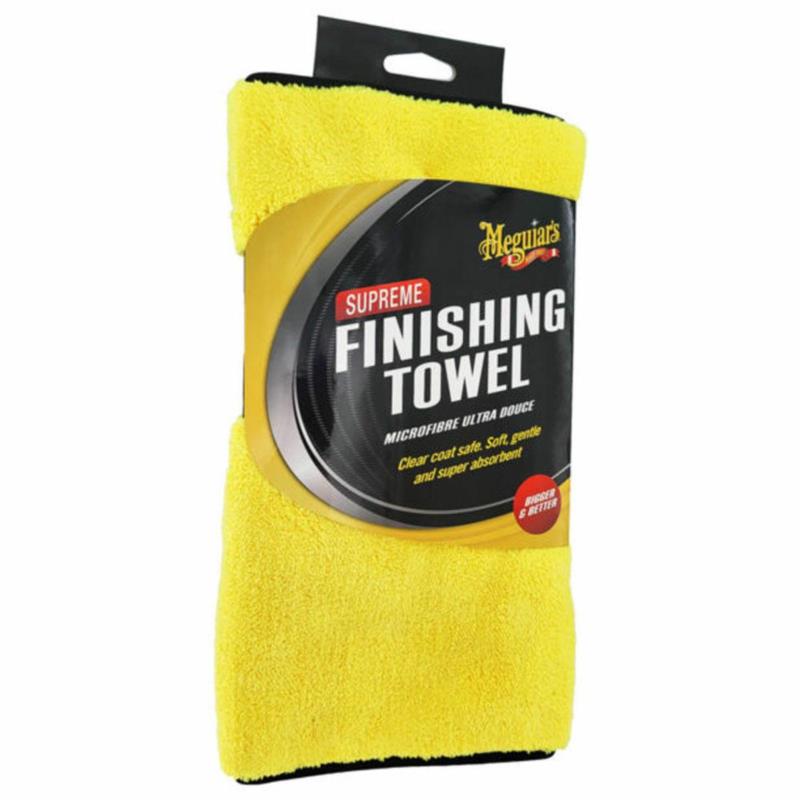 MEGUIARS Supreme Finishing Towel – Ręcznik do docierania wosku 1050gsm (30x50cm) | Sklep online Galonoleje.pl