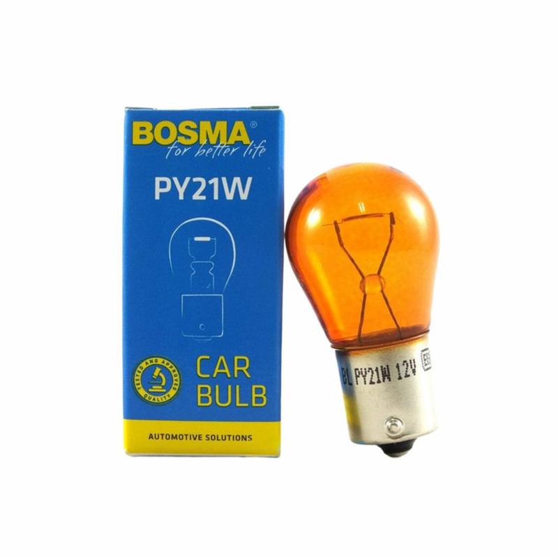 BOSMA Single PY21W - Amber - 12V-21W - 1szt w kartoniku - pomarańczowa - 0287S | Sklep online Galonoleje.pl