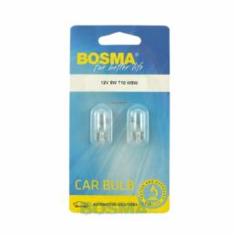 Żarówki BOSMA W5W 12V 5W T10 – Blister 2 szt. (Postojowe/Wnętrze) | Sklep online Galonoleje.pl