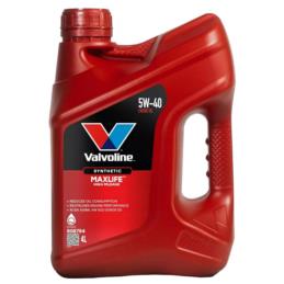 VALVOLINE Maxlife 5w40 4L - syntetyczny olej silnikowy | Sklep online Galonoleje.pl