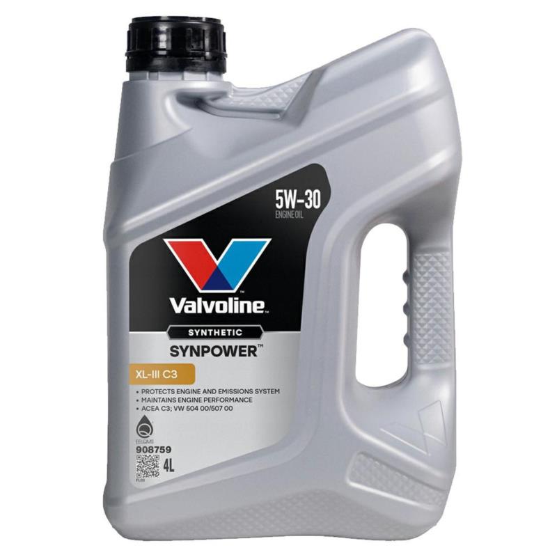 VALVOLINE Synpower XL III 5w30 4L - syntetyczny olej silnikowy | Sklep online Galonoleje.pl