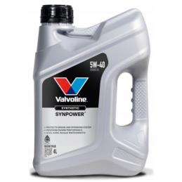 VALVOLINE Synpower 5w40 4L - syntetyczny olej silnikowy | Sklep online Galonoleje.pl