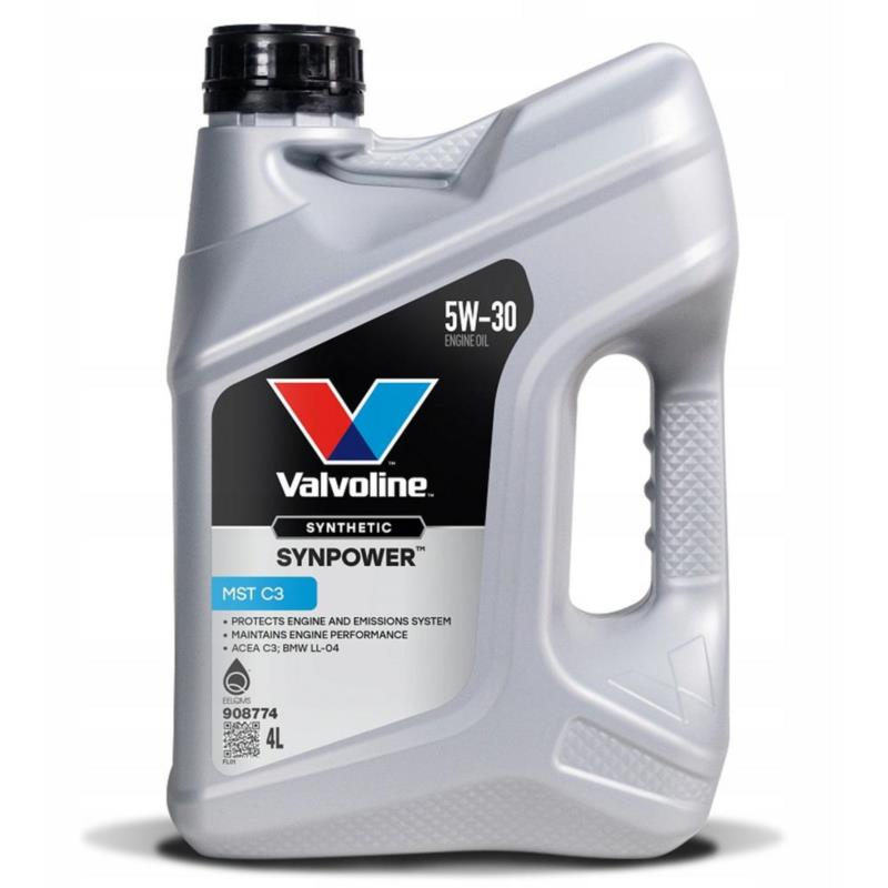 VALVOLINE Synpower MST C3 5w30 4L - syntetyczny olej silnikowy | Sklep online Galonoleje.pl
