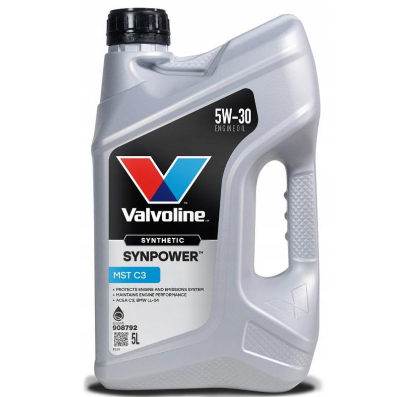 VALVOLINE Synpower MST C3 5w30 5L - syntetyczny olej silnikowy | Sklep online Galonoleje.pl