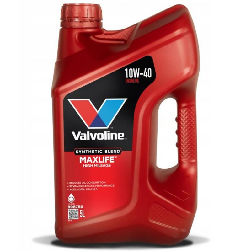 VALVOLINE Maxlife 10w40 5L - półsyntetyczny olej silnikowy | Sklep online Galonoleje.pl