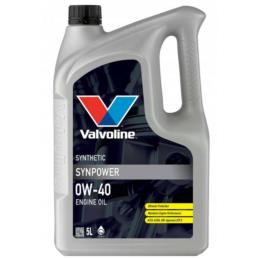 VALVOLINE Synpower 0w40 5L - syntetyczny olej silnikowy | Sklep online Galonoleje.pl