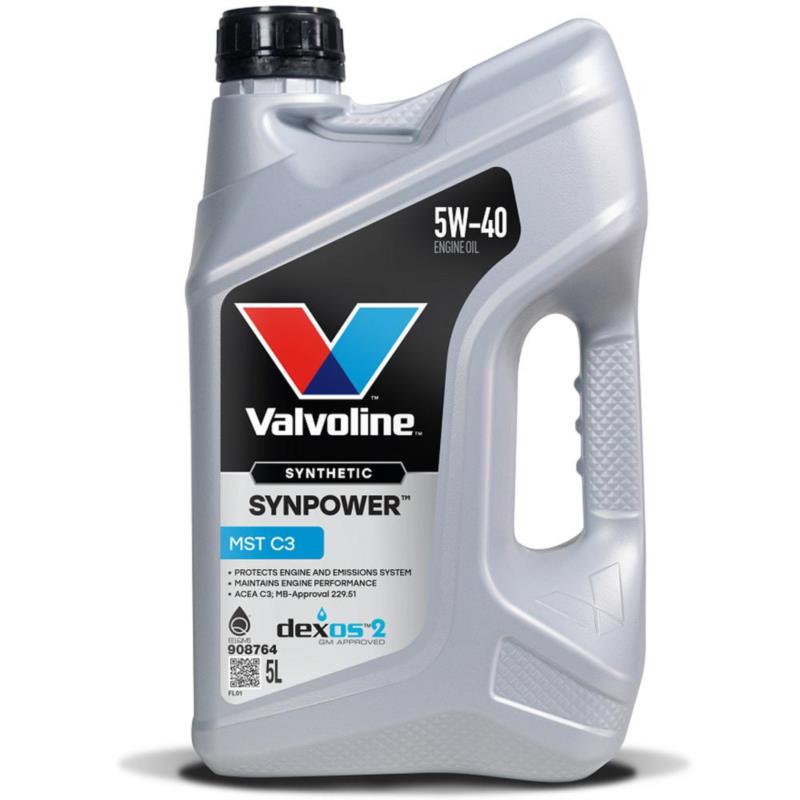 VALVOLINE Synpower MST C3 5w40 5L - syntetyczny olej silnikowy | Sklep online Galonoleje.pl