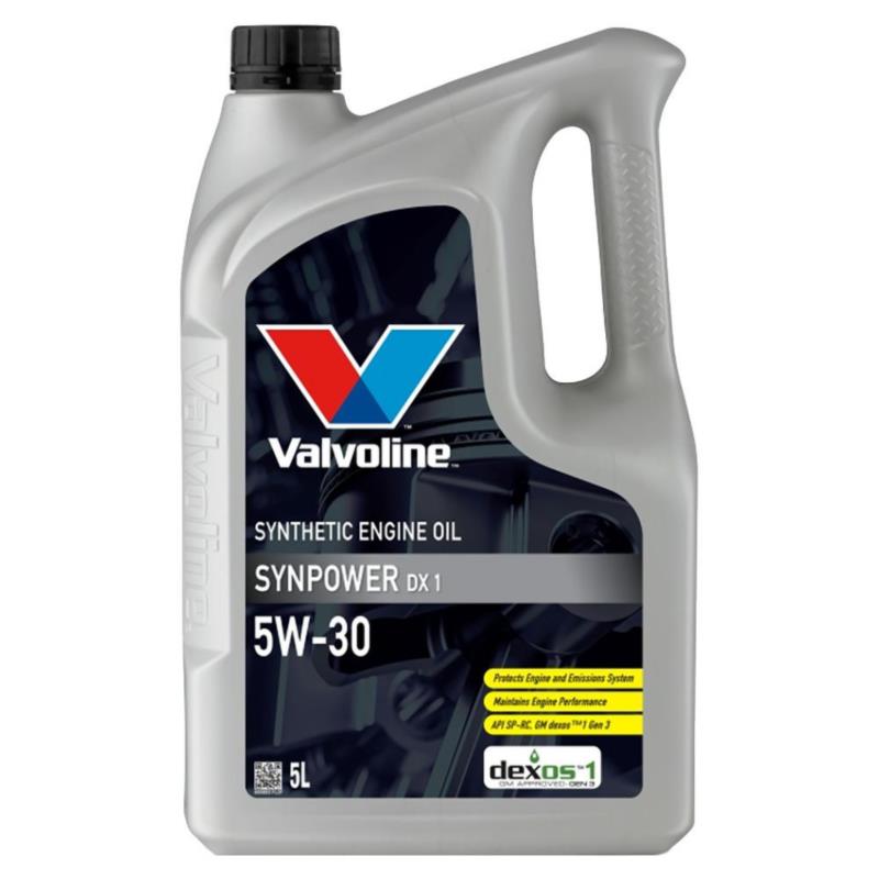 VALVOLINE Synpower DX1 5w30 5L - syntetyczny olej silnikowy | Sklep online Galonoleje.pl