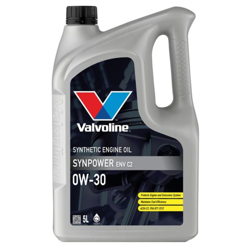 VALVOLINE Synpower ENV C2 0w30 5L - syntetyczny olej silnikowy | Sklep online Galonoleje.pl