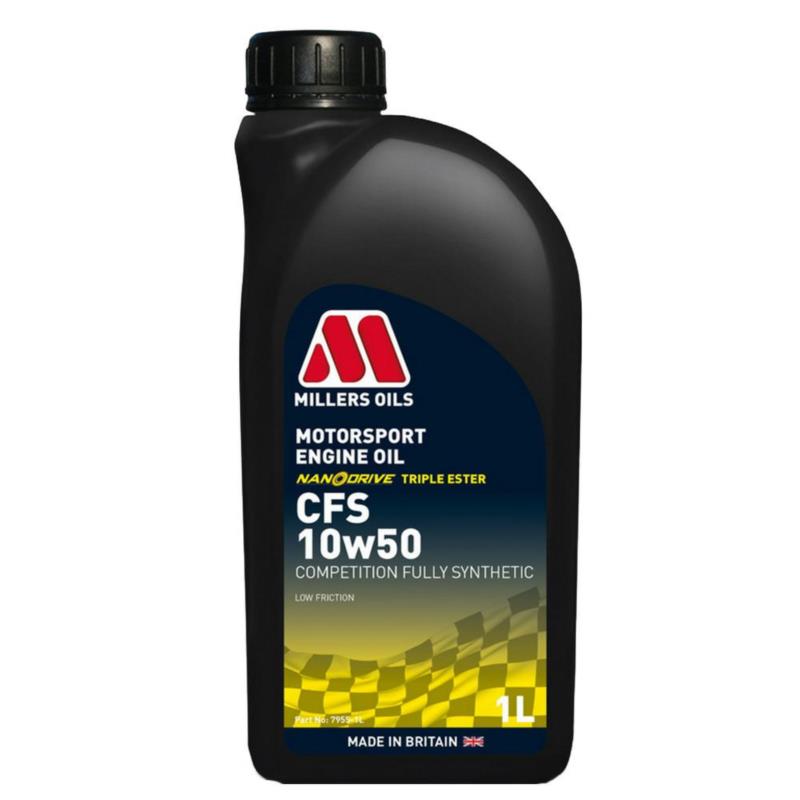 MILLERS OILS Motorsport CFS 10w50 1L - W pełni syntetyczny olej na bazie potrójnych estrów | Sklep online Galonoleje.pl