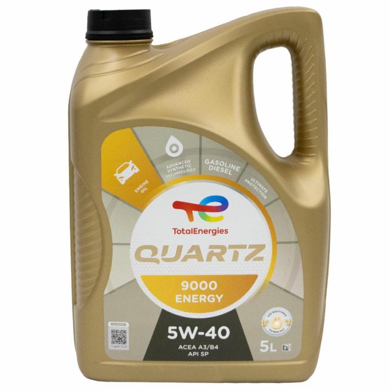 TOTAL Quartz 9000 Energy 5W40 5L - syntetyczny olej silnikowy | Sklep online Galonoleje.pl