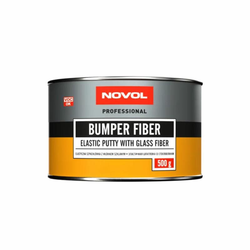 NOVOL Professional Bumper Fiber 500g – Szpachlówka do plastiku z włóknem | Sklep online Galonoleje.pl