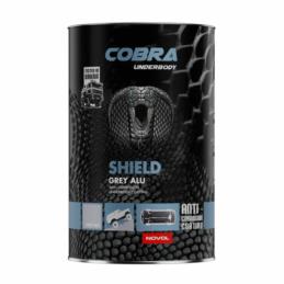 NOVOL Cobra Underbody Shield Grey Alu 1L + 340ml utwardzacz - powłowka antykorozyjna | Sklep online Galonoleje.pl