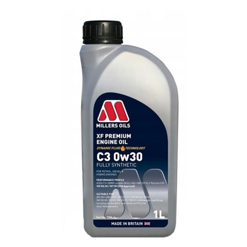 MILLERS OILS XF Premium C3 0w30 1L - syntetyczny olej silnikowy | Sklep online Galonoleje.pl