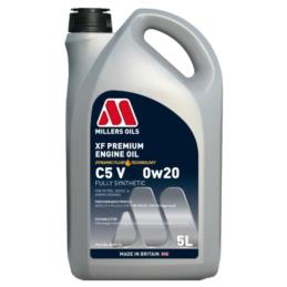 MILLERS OILS XF Premium C5 VW 0w20 5L - syntetyczny olej silnikowy | Sklep online Galonoleje.pl