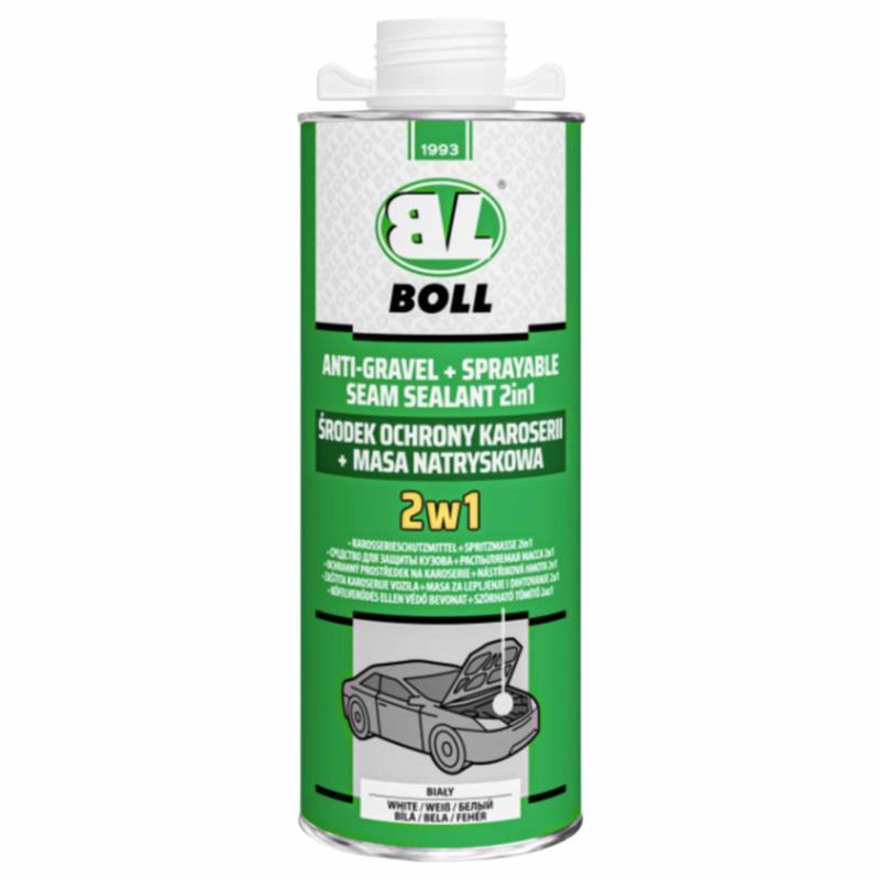 BOLL Środek ochrony karoserii i masa natryskowa 2w1 1kg Biały | Sklep online Galonoleje.pl