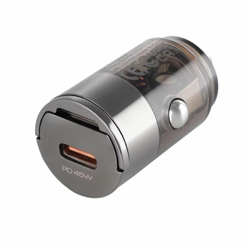 WAYME Ładowarka Samochodowa Nano USB-C PD 45W – Z Pierścieniem | Sklep online Galonoleje.pl