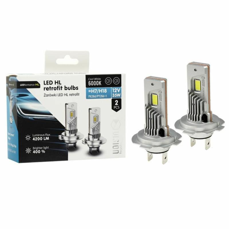 VISION LED retrofit H7/H18 HL 12V 35W 4200 lm 6000K, CANBUS, 2 szt. | Sklep online Galonoleje.pl