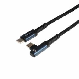 WAYME Kabel USB-C do USB-C 60W Kątowy 90° – Oplot Mikrofibra 1m | Sklep online Galonoleje.pl