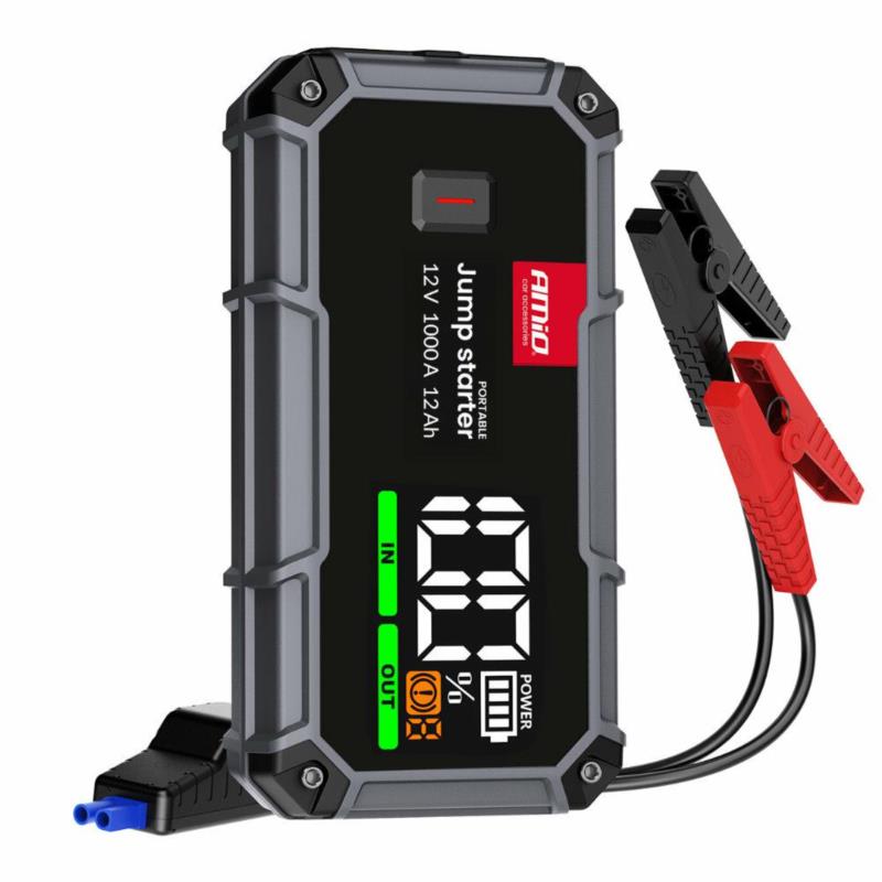 AMIO PRO Urządzenie rozruchowe 3w1 1000A 12000mAh – Booster Powerbank | Sklep online Galonoleje.pl