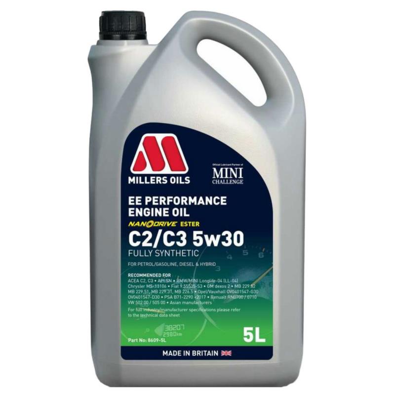 MILLERS EE Performance C2/C3 5w30 5L - syntetyczny olej silnikowy | Sklep online Galonoleje.pl