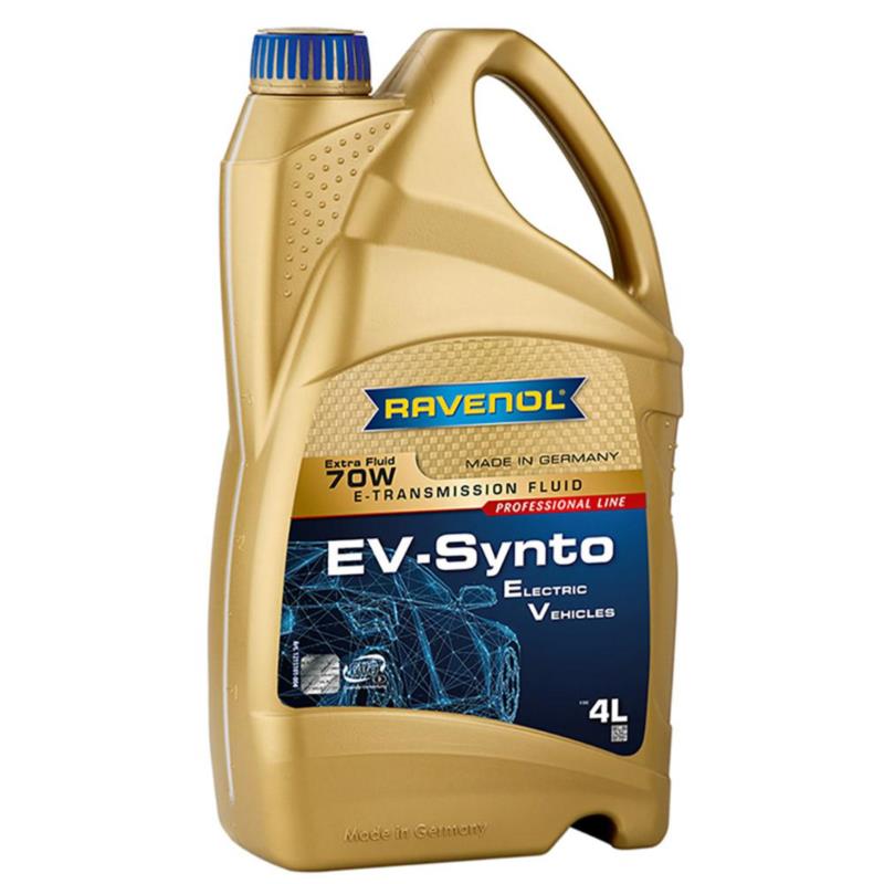 RAVENOL EV-Synto Extra Fluid 70W E-TF 4L - olej przekładniowy do elektryków i hybryd | Sklep online Galonoleje.pl
