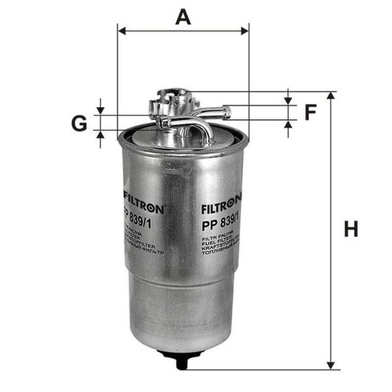 FILTRON PP989/1 - filtr paliwa | Sklep online Galonoleje.pl