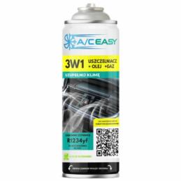 A/C EASY 3w1 Gaz R1234yf + Olej + Uszczelniacz – Do Aut od 2017r (626g) | Sklep online Galonoleje.pl