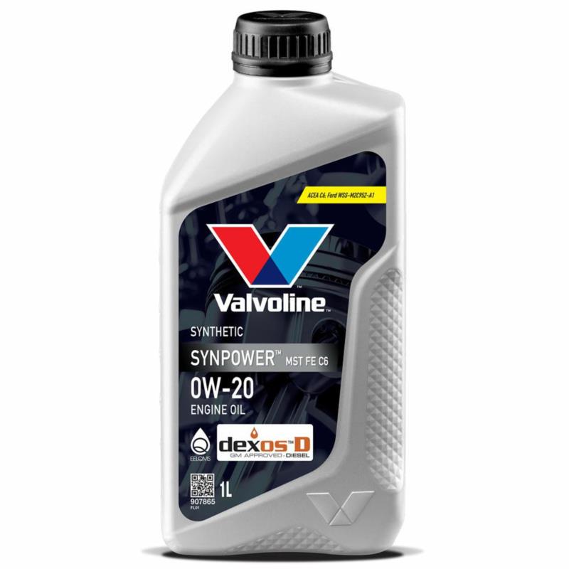 VALVOLINE SynPower MST C6 0W-20 1L – Olej Syntetyczny (Ford WSS-M2C952-A1) | Sklep online Galonoleje.pl