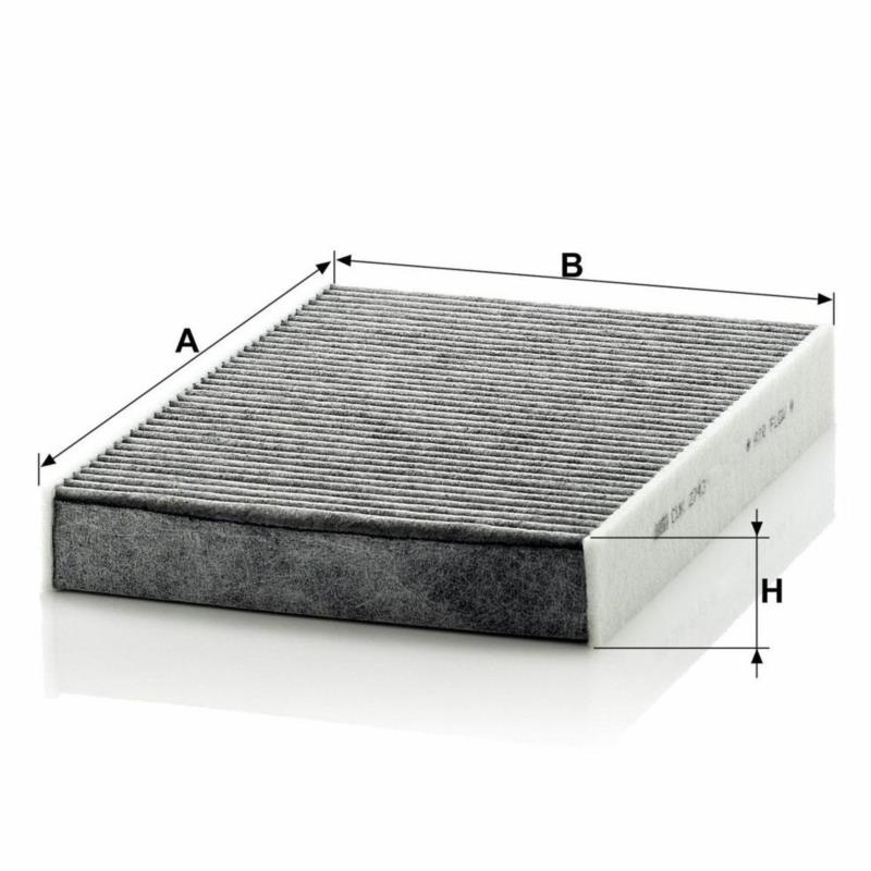 MANN-FILTER CUK 2743 Filtr Kabinowy Węglowy – Peugeot 508 (K1327A) | Sklep online Galonoleje.pl