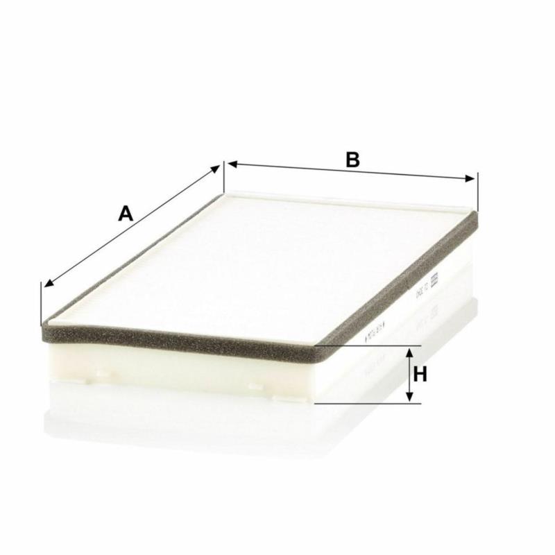 MANN-FILTER CU 3340 Filtr Kabinowy – Peugeot 406 / 406 Coupé | Sklep online Galonoleje.pl