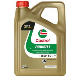 CASTROL Power 1 4T 15w50 4L - półsyntetyczny olej motocyklowy | Sklep online Galonoleje.pl