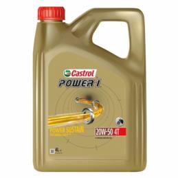 CASTROL Power 1 4T 20w50 4L - mineralny olej motocyklowy | Sklep online Galonoleje.pl