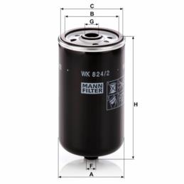 MANN PALIWA WK824/2              PP939/3 | Sklep online Galonoleje.pl