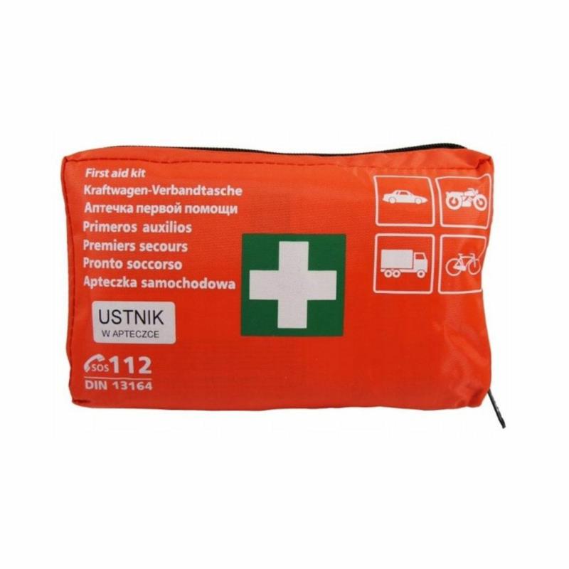 PK-MOT Apteczka Samochodowa DIN 13164 – Saszetka z Rzepem (UE) | Sklep online Galonoleje.pl