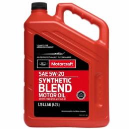 MOTORCRAFT 5W-20 Synthetic Blend 4.73L (5QT) – Olej OEM Ford Lincoln Mercury | Sklep online Galonoleje.pl