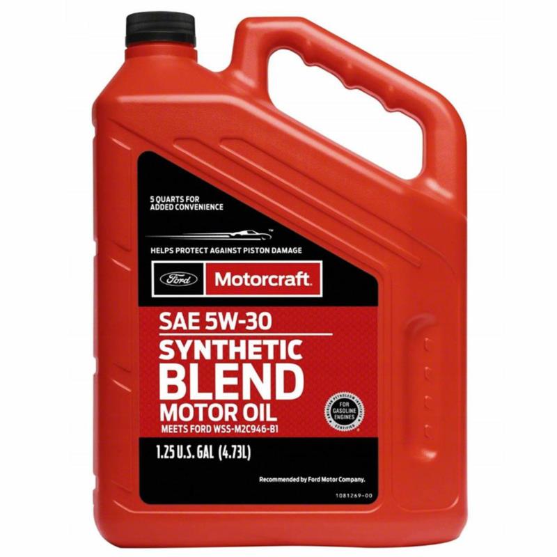 MOTORCRAFT 5W-30 Synthetic Blend 4.73L (5QT) – olej OEM Ford WSS-M2C946-B1 | Sklep online Galonoleje.pl
